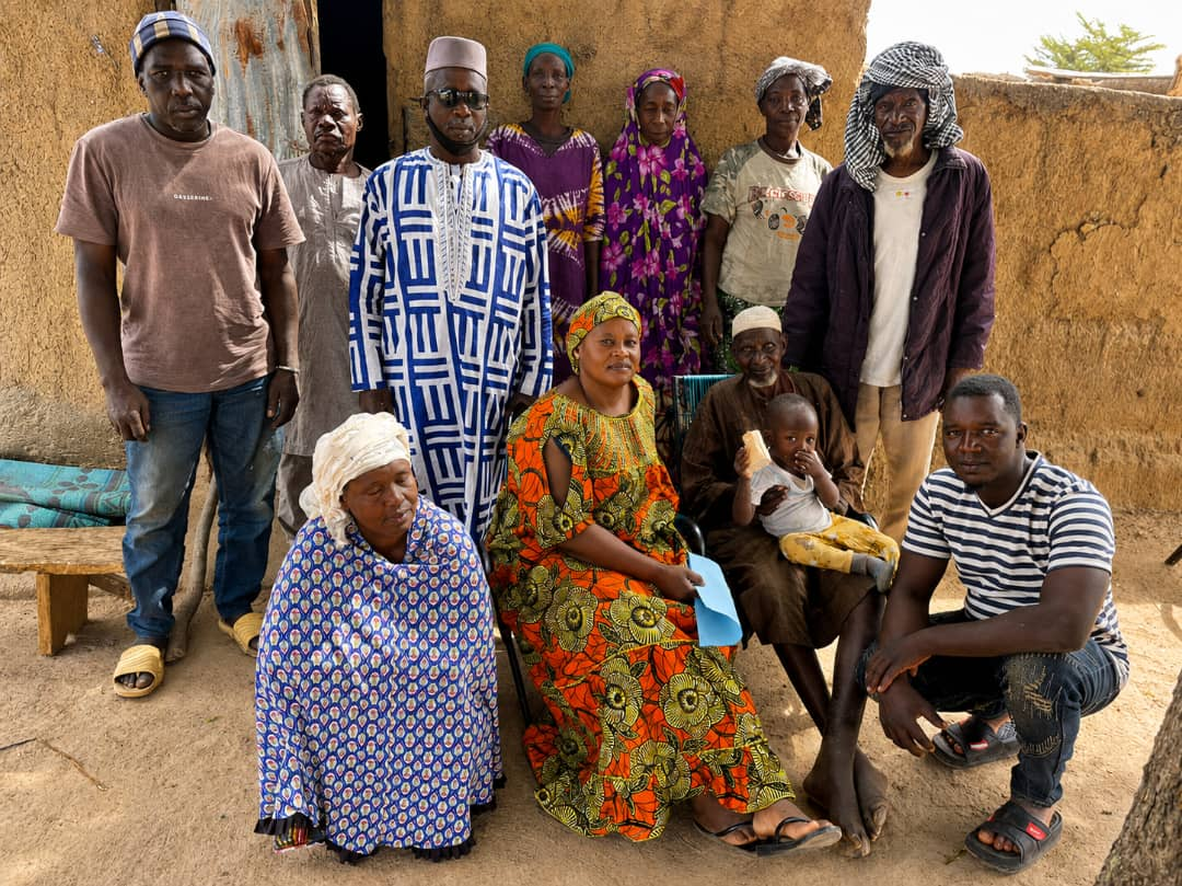 Rencontre d’An Bessé Mali avec les habitants du village de Gnagnakoro
